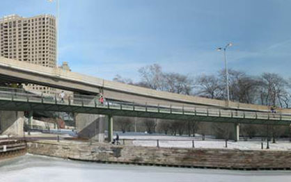 Navy Pier Flyover Construction 3